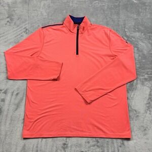 Greyson Pullover Mens Large Lightweight Quarter Zip Golf Old Money